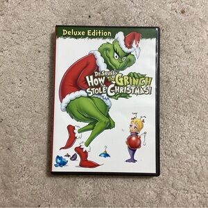 Dr. Seuss How the Grinch Stole Christmas! Deluxe Edition DVD - Red and Green